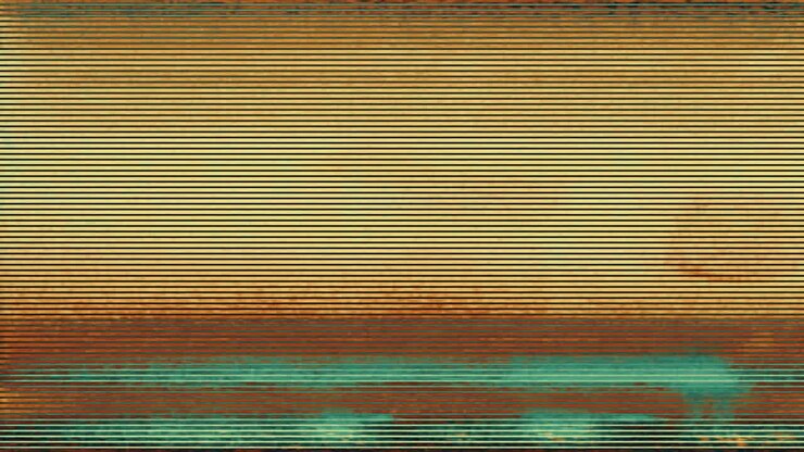 Futuristic Device Screen Malfunction (Loop)