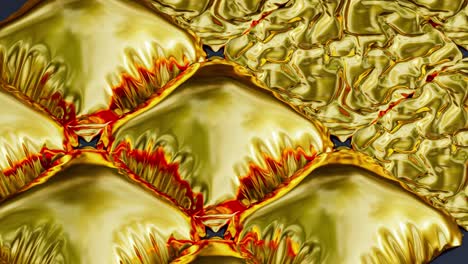 abstract background with inflating pillows