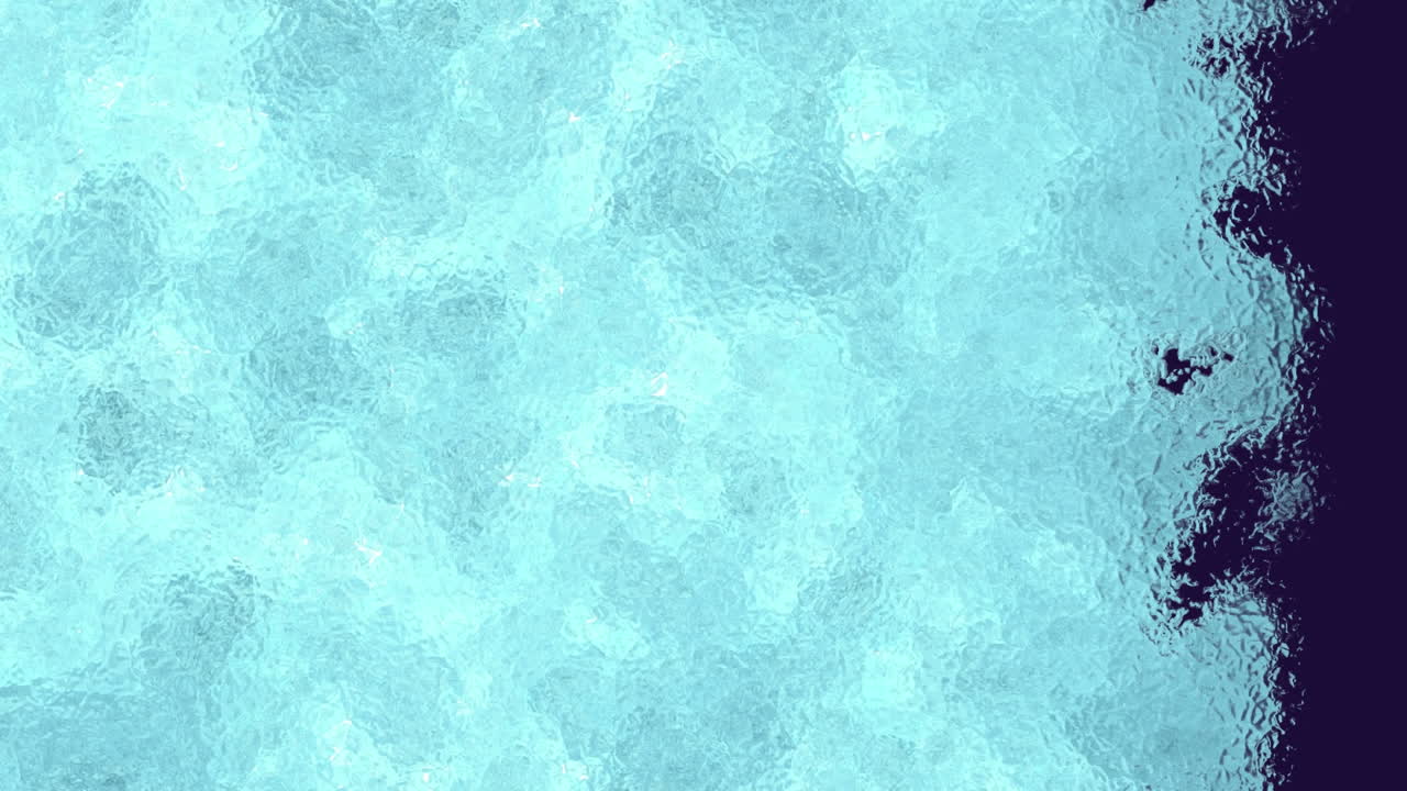animación de efecto de textura de congelación contra fondo azul con espacio de copia.