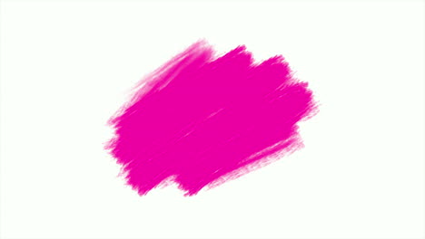 Splashing-pink-art-paint-brushes