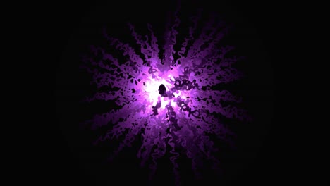 purple abstract background with glowing light