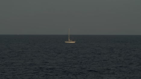 small boat on the sea