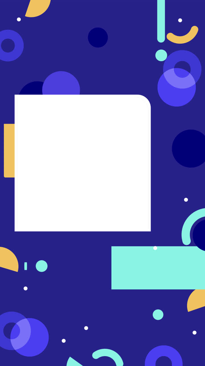 Abstract Geometric Background with Empty Space