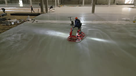 concrete floor pouring and finishing