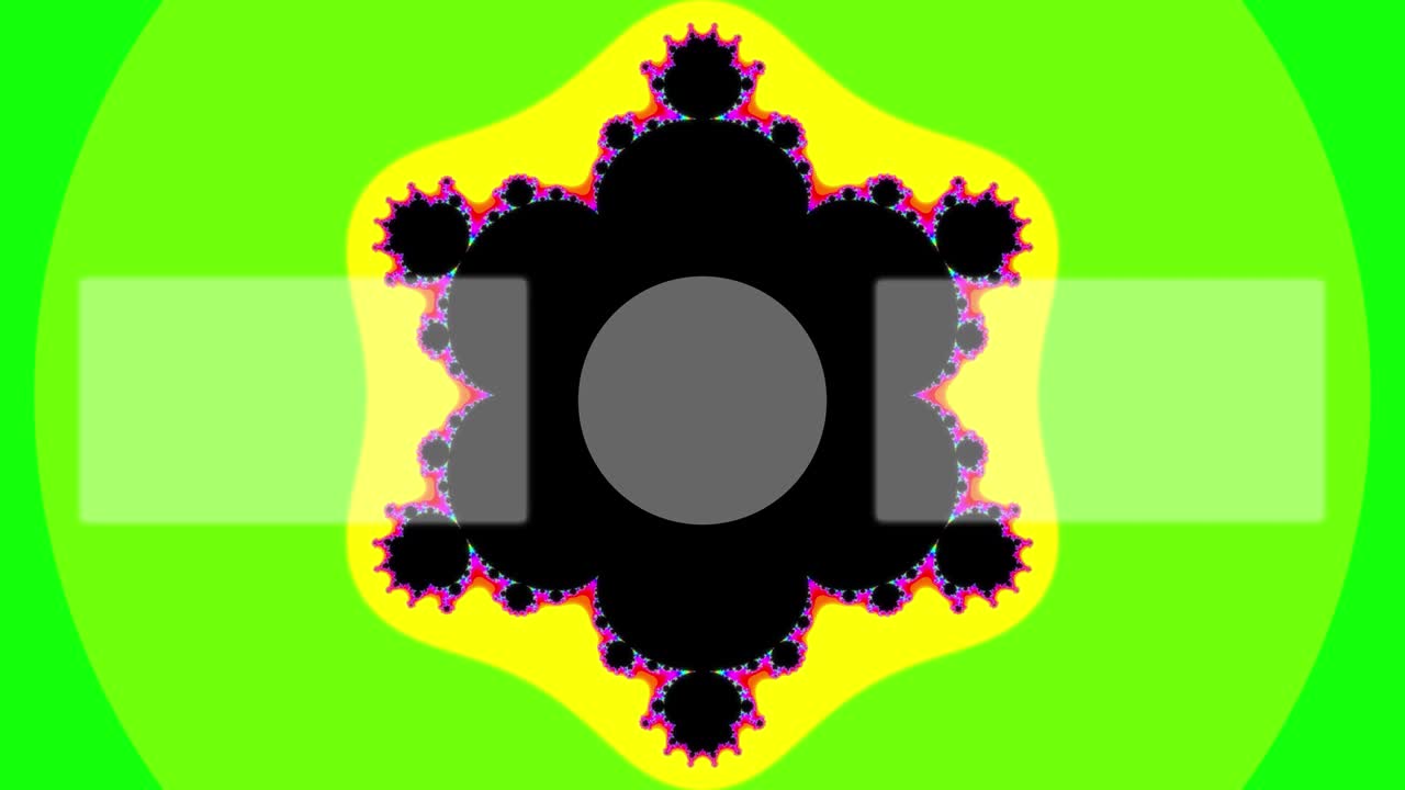 psicodélico llamativo final de la tarjeta final de la pantalla gráficos de movimiento