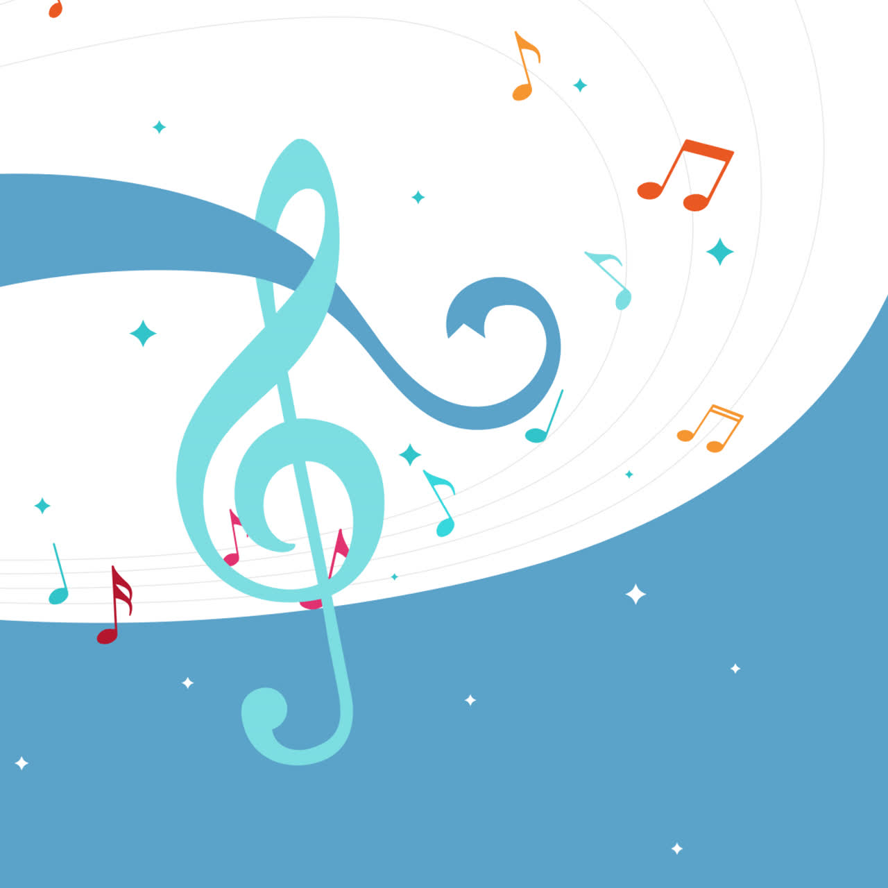 Music Background Design