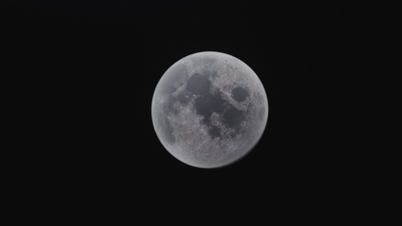 Lua vista do Espaço