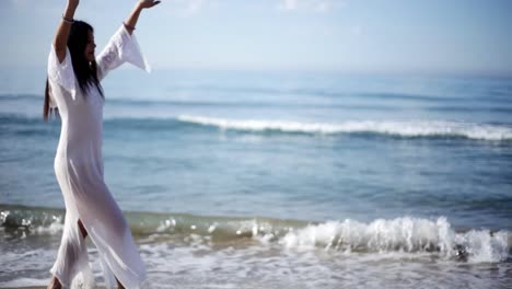 Woman-on-Beach-Dancing-33