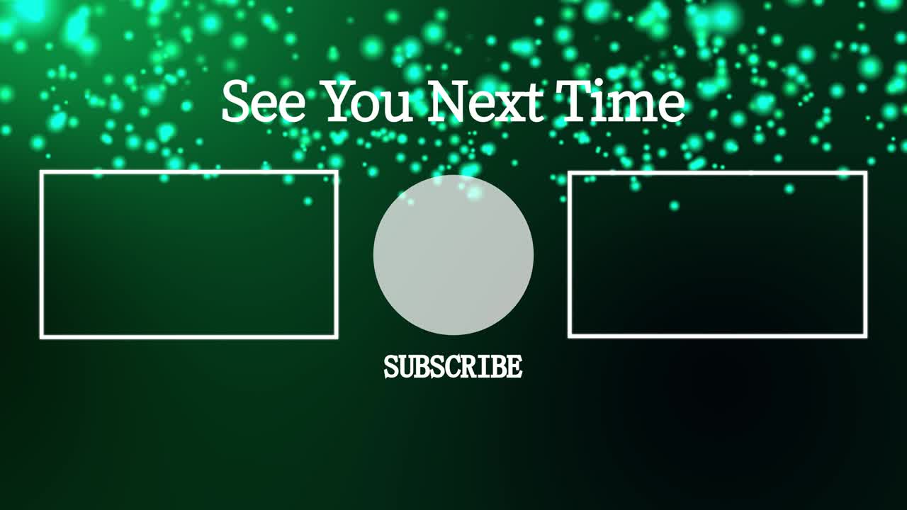 플로팅 포인트 엔드 카드 엔딩 스크린 모션 그래픽