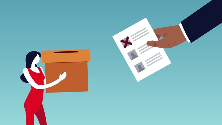 Voting Process with Rejected Ballot