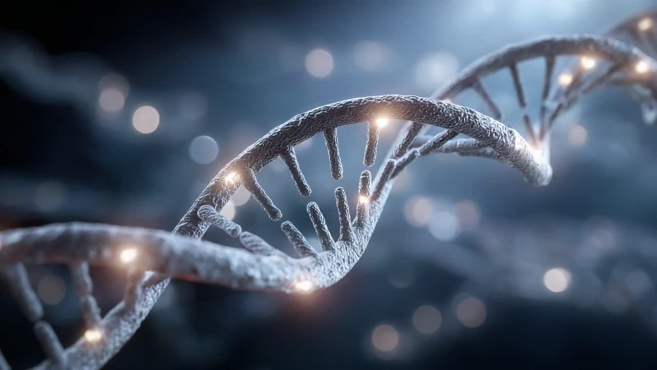 Exploring the Fascinating World of DNA: A Stunning Visual Journey Through the Complex Structure of Genetic Material Illuminated in a Radiant Glow