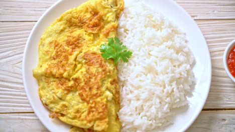 Tortilla-O-Tortilla-Con-Arroz-Y-Ketchup