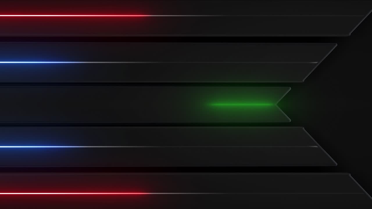 fondo geométrico de neón abstracto