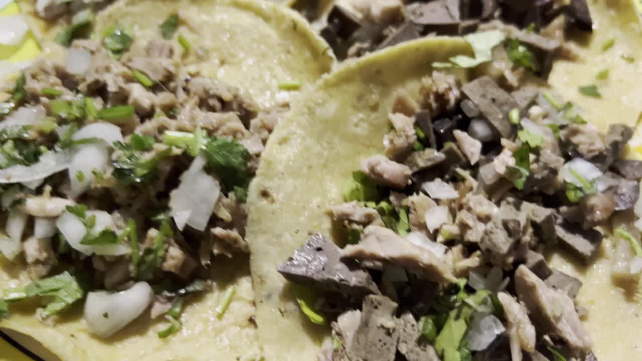 tacos mexicanos, comida callejera, delicioso sabroso