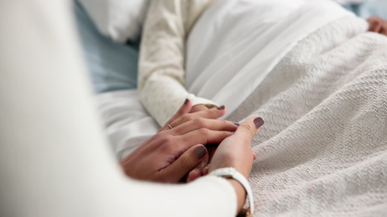 Un tocco confortante in ospedale