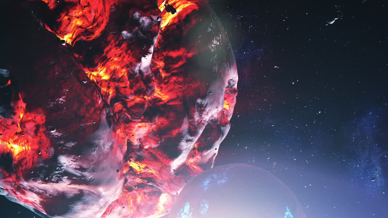 Catastrophic Planetary Collision