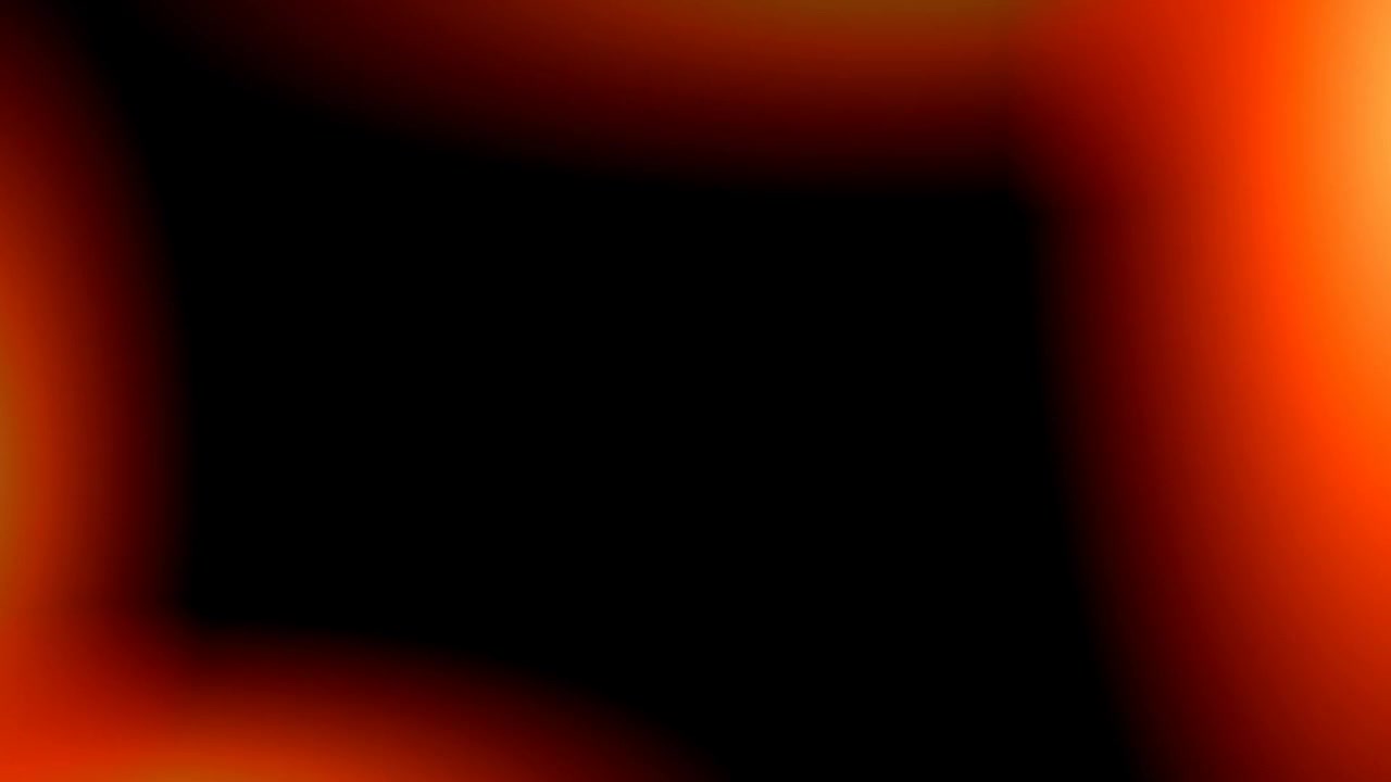 Abstrakte orange lyslækager på sort baggrund