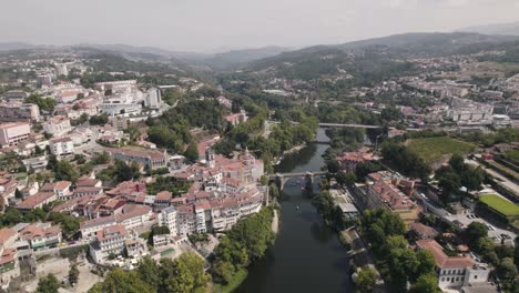 cityscape of amarante, portugal