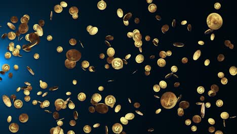 cryptocurrency bitcoin cyber monday virtual btc currency green screen loop animation background
