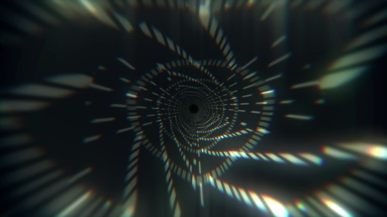 vj tunnel astratto creativo