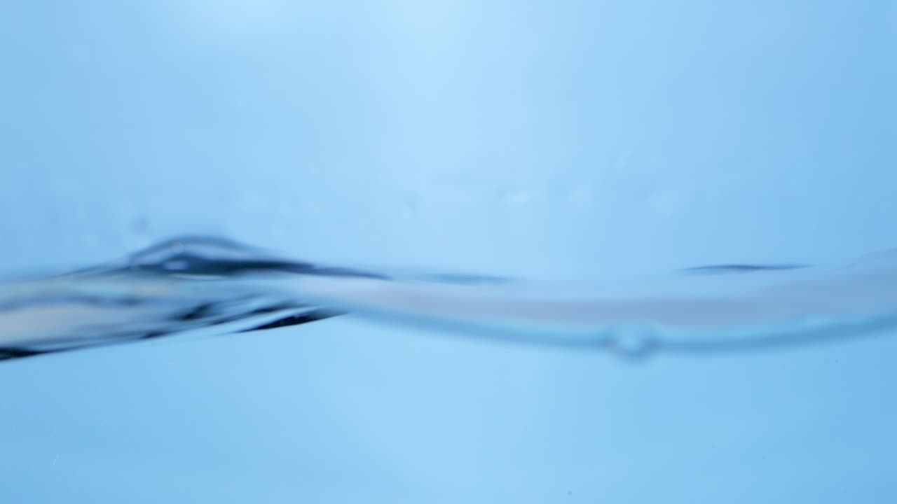 블루 워터 리플 효과