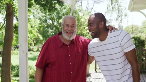 Mixed-race-father-and-son-spending-time-together-