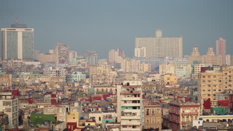 horizonte de la habana, cuba con edificios