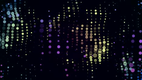 bright abstract bokeh loop motion background