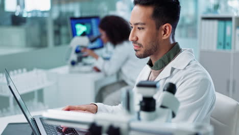 Scientists working in a laboratory