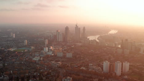 Deslizador-Aéreo-Disparó-Sobre-Vauxhall-Y-Kennington-En-El-Sur-De-Londres