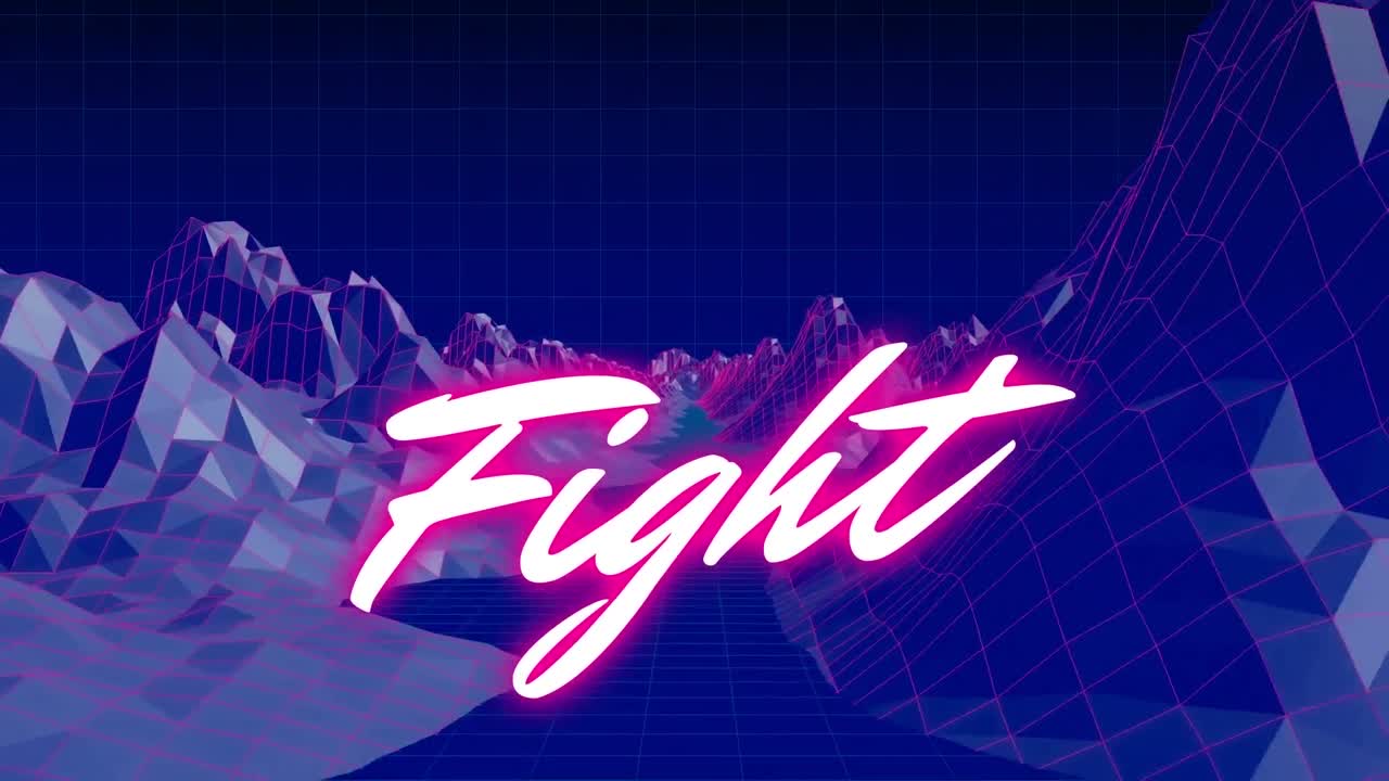 해군 배경의 메타버스 풍경에 대한 싸움의 애니메이션