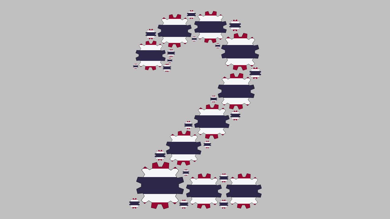 número dos tailandés