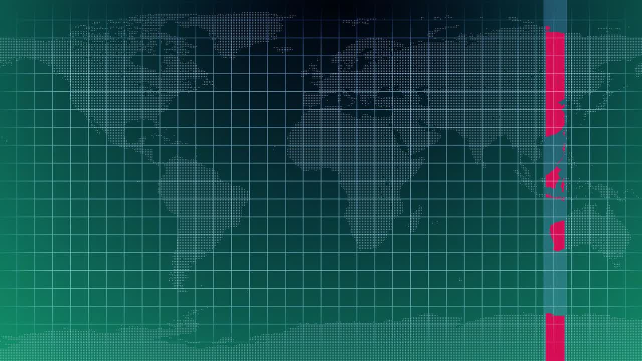 그리드 라인을 가진 세계 지도 그리드 라인 세계 지도 뉴스 배경