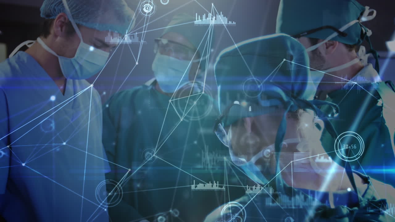 수술 중에 다양한 외과 의사와의 연결을 활성화합니다.