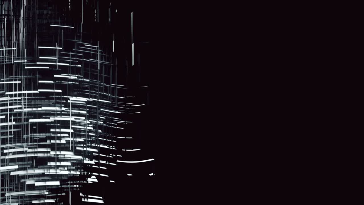 Undulating origami pattern.