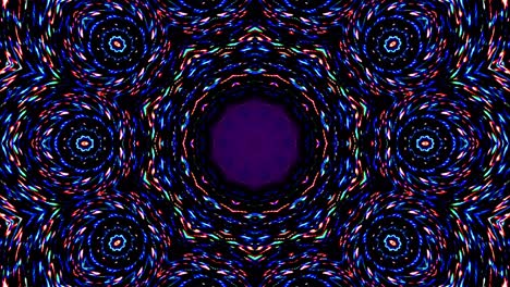 luz abstracta brillante que gobierna el color completo, caleidoscopio