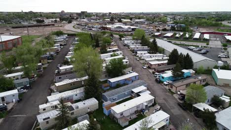 un parque de casas rodantes muestra disparidad de riqueza en 2021