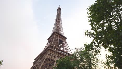 eiffel tower during the 2024 summer olympics in paris, france