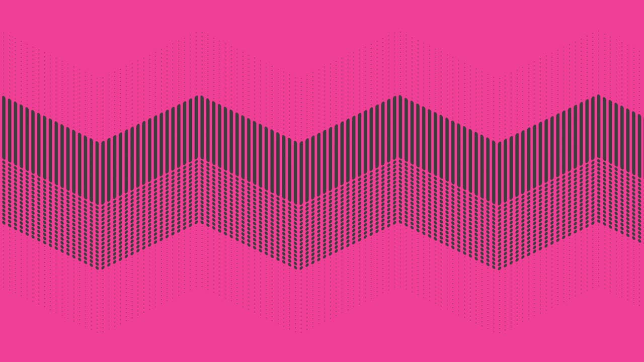 4k Abstract Graphic Pattern Moving Animation Seamless Loop - Pink