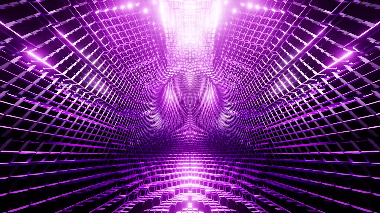 violet girado púrpura red de túnel vertical vj fondo de bucle