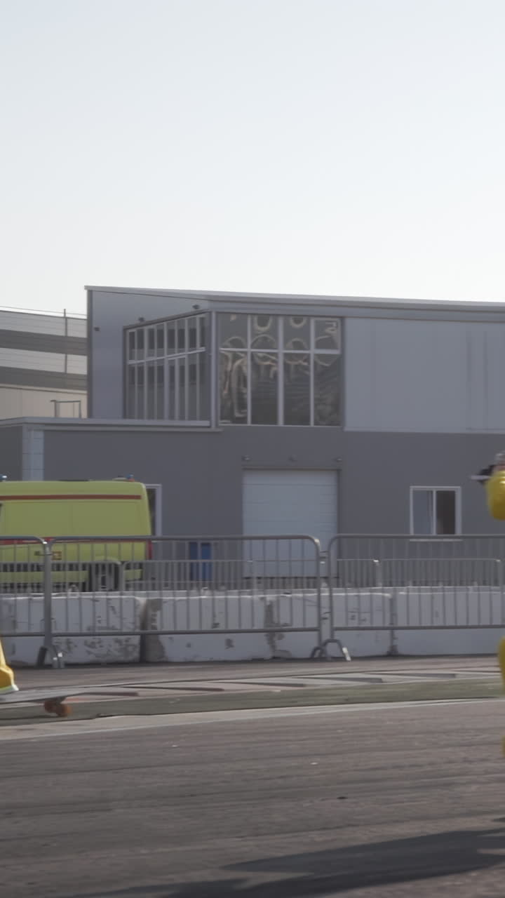 Woman in Yellow Tracksuit