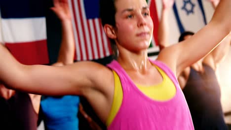 Boxers-performing-stretch-excising