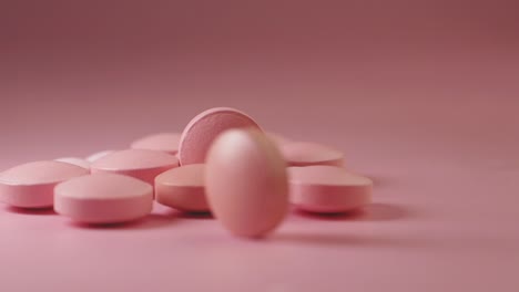 pink and white pills