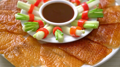 peking duck - chinese food style