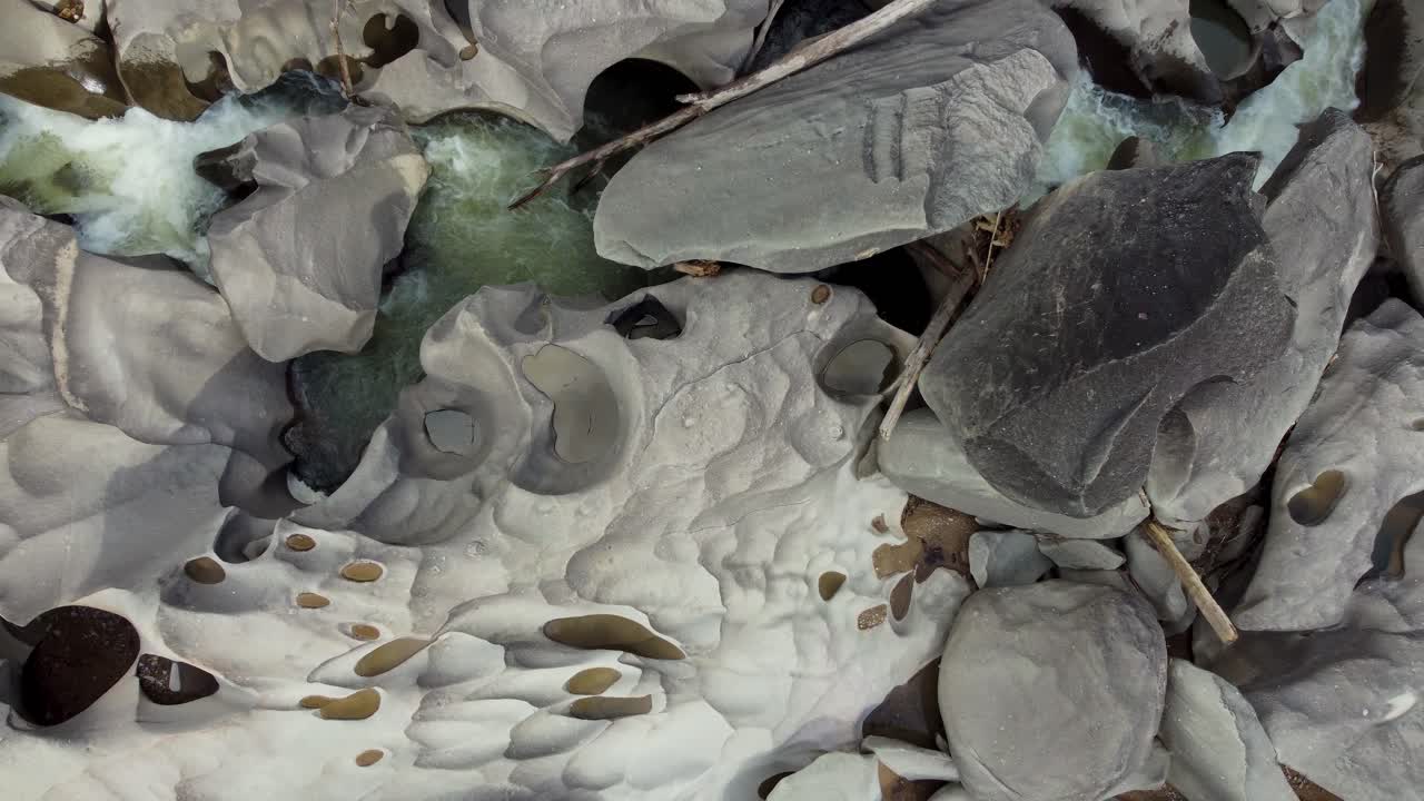 chapada dos veadeiros - 브라질의 폭포가 있는 달의 계곡