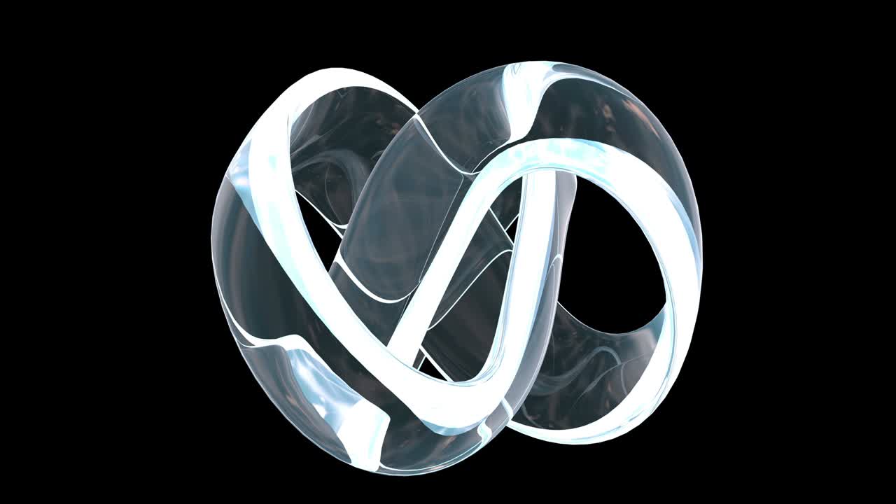 유리 매 무한 끝없는 루프 세련된 미니멀리즘 디자인 영상 4k