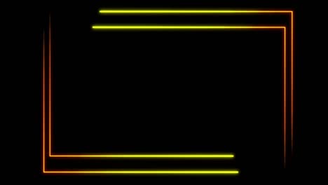 espectro de fondo sin costuras abstracto animación en bucle luz ultravioleta 4k línea de neón brillante. perfecto para el mapeo de proyección.