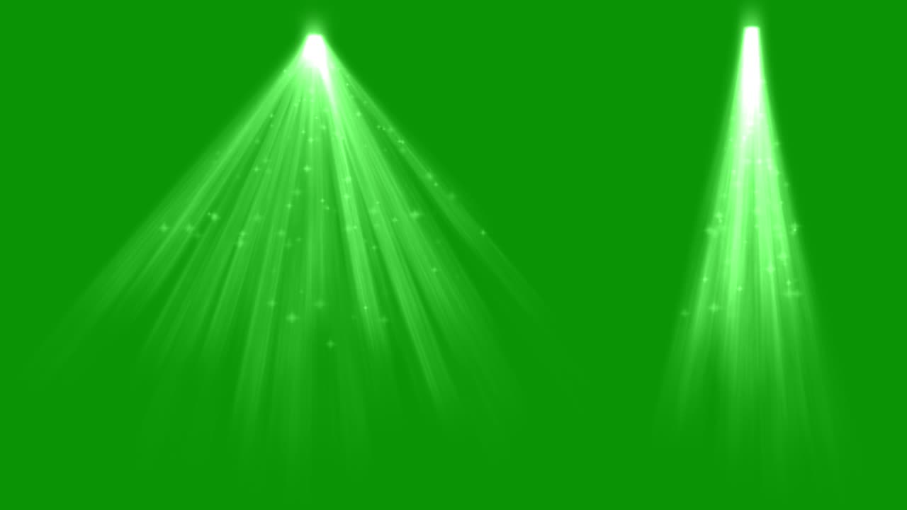 Rays of light motion graphics with green screen background | Premium ...