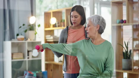 Physiotherapy,-dumbbell-and-senior-patient