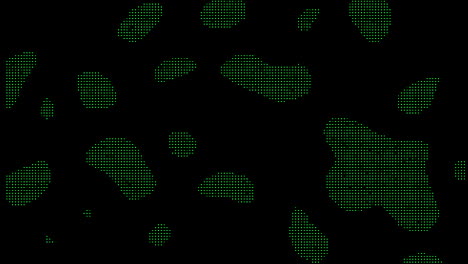 patrón de puntos verdes abstractos